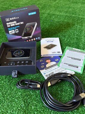Vnilrgle AI Box 2.0 Multimedia Car HDMI Smart Box BY961C Open Box Upgrade NEW